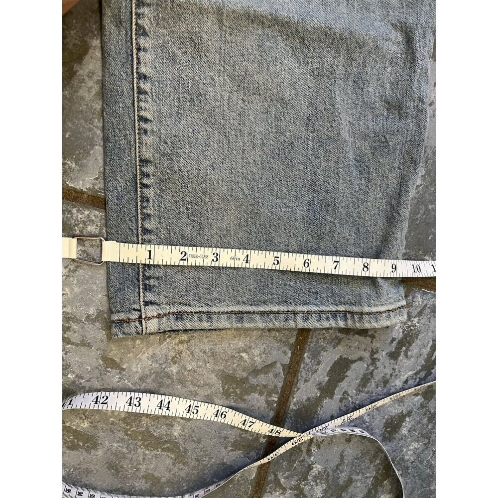 Y2K Baggy Jeans Women’s Size 2R Blue Denim High-Rise Grunge Skater 90’s Retro - Picture 9 of 10